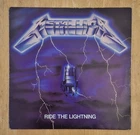 Metallica Ride The Lightning 1984 Music For Nations 1st press
