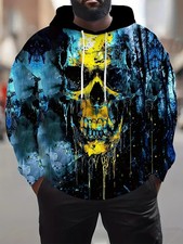 Blue Venom Grin 3D All Over Print Hoodie - Adults  Youth