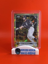 2022 Topps Chrome Sapphire Rookie Jake Burger #186 White Sox  Gold /50