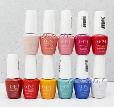 NEW Authentic 0.25oz / 7.5ml Mini OPI GelColor Soak-Off Gel Polish - List 1B