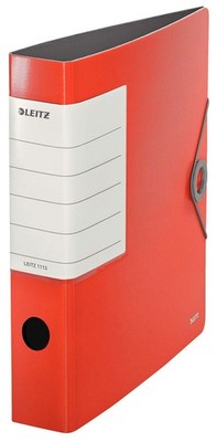 Leitz 11130020 Multi-Purpose Folder Solid A4 2 Holes Light Red 62mm light red