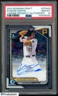 2024 Bowman Chrome Prospect Konnor Griffin RC Rookie ON CARD AUTO PSA 10