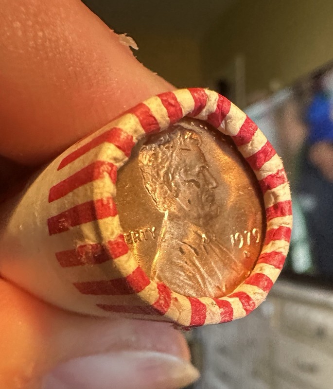 Full Roll of Brilliant Uncirculated 1979 D Pennies