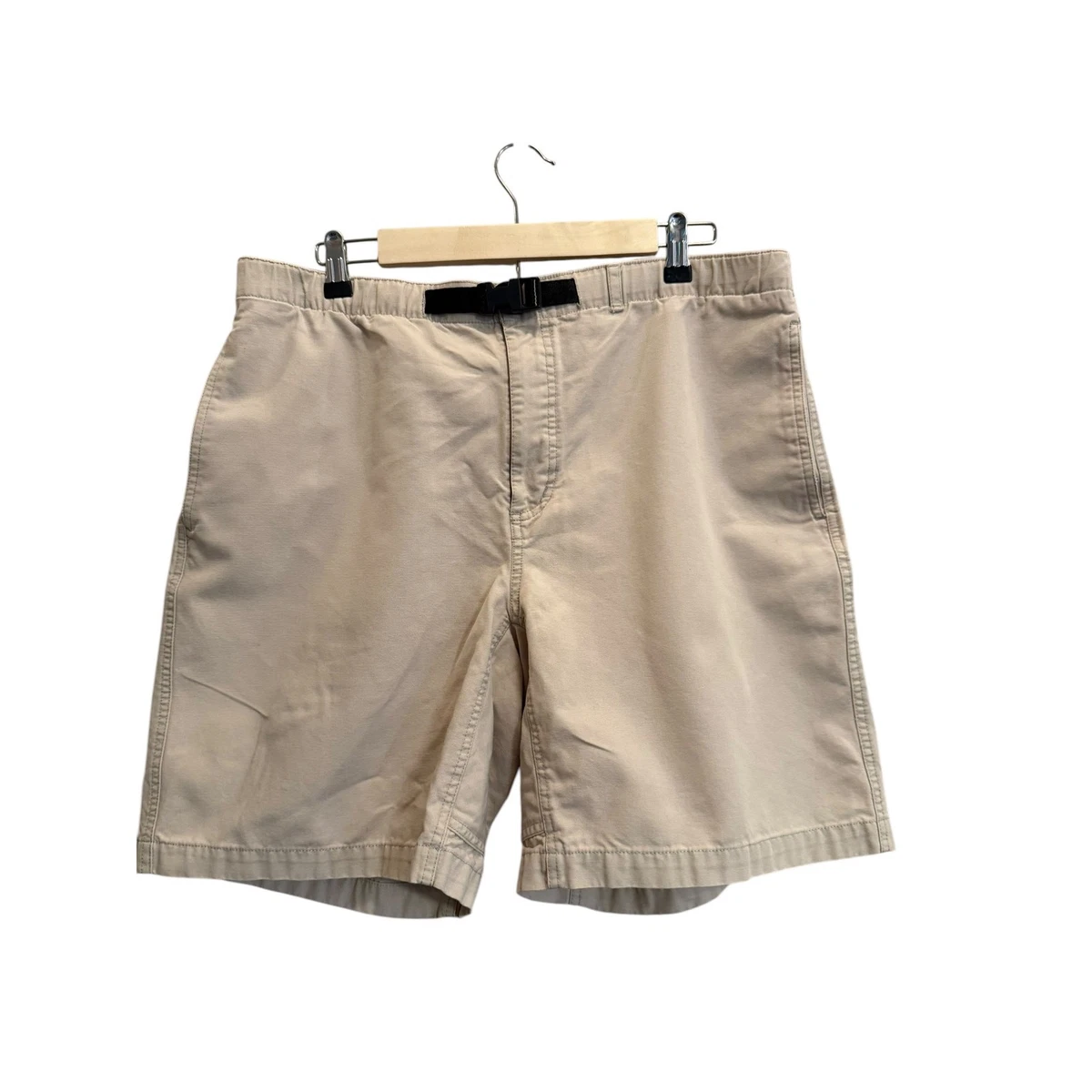 Bestgift Pantaloncini Cargo Vintage Con Conchiglia Protettiva Per Uomo - Bianco Taglia L - Per Sport E Fitness - 3