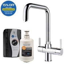 InSinkErator 3 in 1 Kitchen Tap 45154 + Tank Boiling, Standard Hot & Cold Chrome
