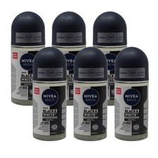 6 Pack Nivea Men Black & White Invisible Roll...