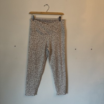 Evolution And Creation Leopard Print  Leggings Sz Large