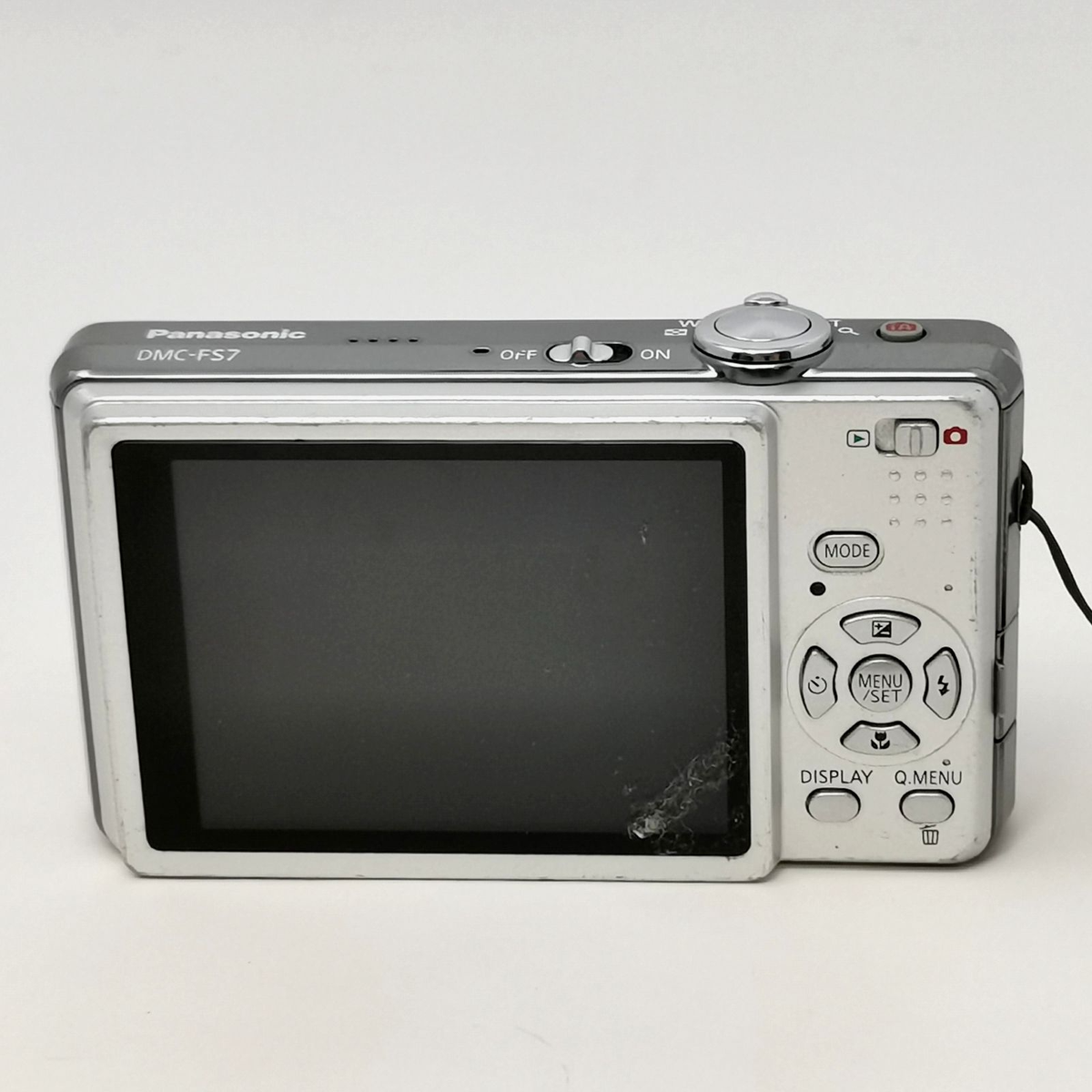 Panasonic LUMIX DMC-FS7 Silver 10.1 MP Compact Digital Camera Used