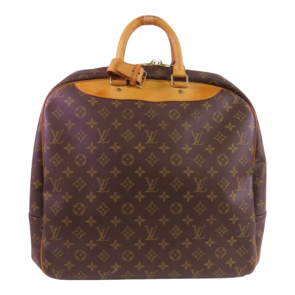 LOUIS VUITTON LV GHW Evasion Kinsaku Tote Bag Handbag M41443 Monogram Brown - Image 2 of 4