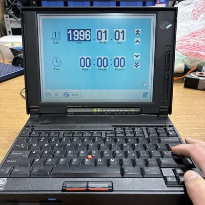 IBM Thinkpad 365X - Vintage Intel Pentium Notebook with Microsoft