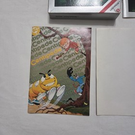 Centipede (Atari 2600, 1982) Complete In Box CIB w/ Manual & Paperwork