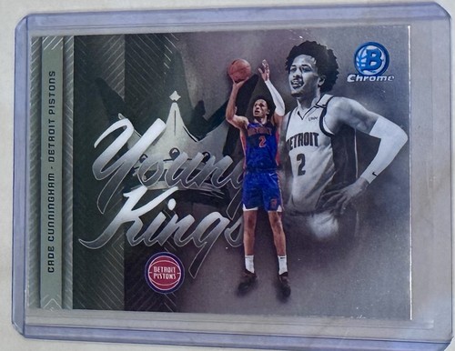 Cade Cunningham 2025-26 Topps Bowman Chrome Young Kings #YK-12 Pistons