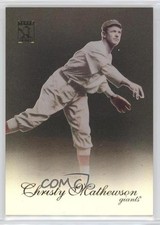 2009 Topps Tribute Black 49/99 Christy Mathewson #2 HOF 0b0