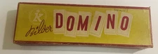 Vintage Keliner Wood Bilder Domino Game In Original Box Botanical Theme Germany