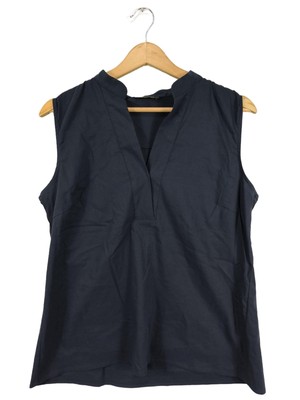 MORE & MORE ärmellose Bluse Damen Bluse Gr. DE 40 schwarz Elegant