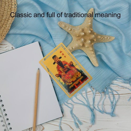  Karta noworoczna Szczęśliwe ozdoby Chiński smok Charms Karty Postacie - Zdjęcie 2 z 12