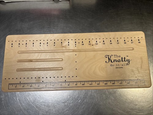 "The Knotty do-it-all" Wooden Jewelry Making Bead Board Original Version 20”x8”