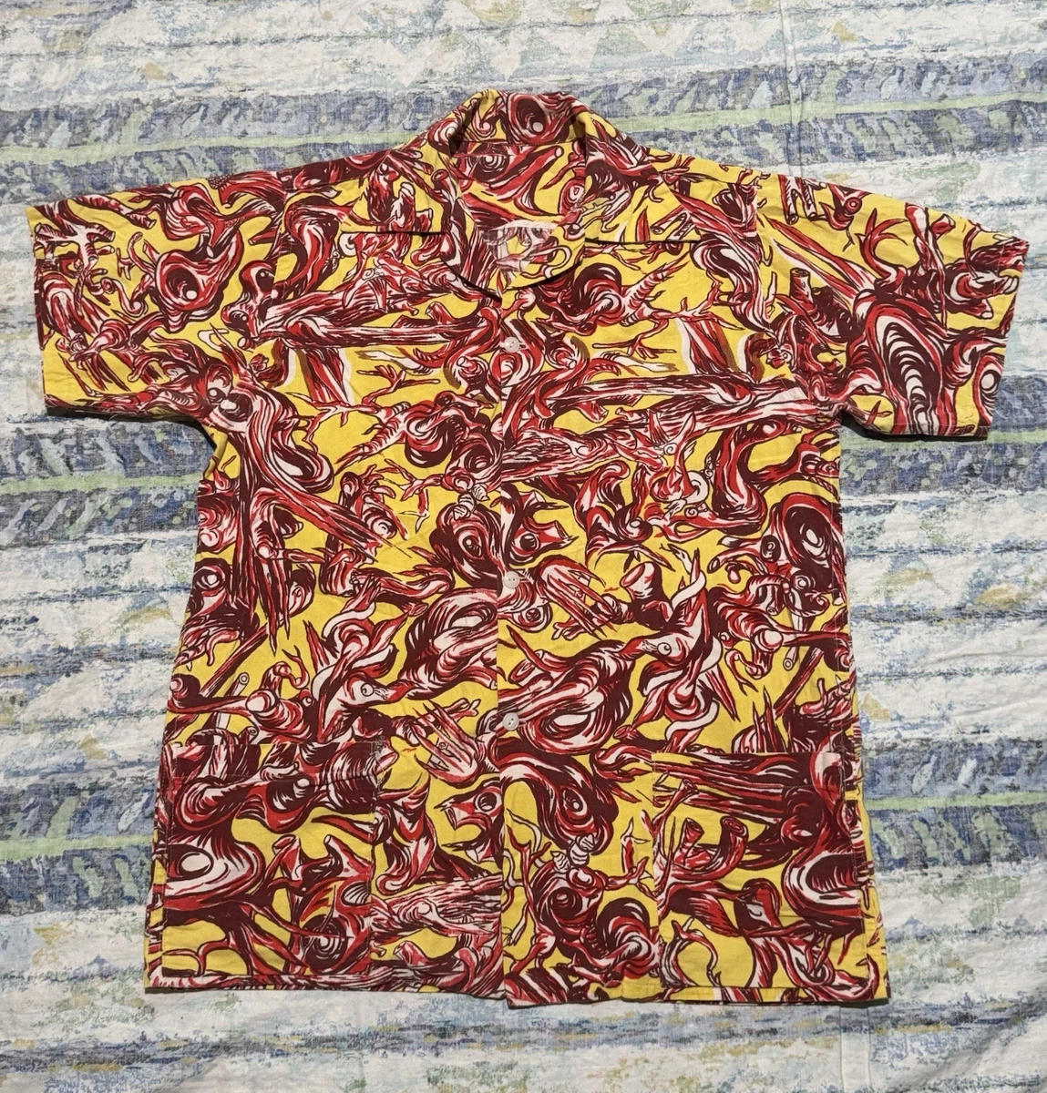 Short Sleeve Original 1940s Vintage Casual Shirts for Men for sale