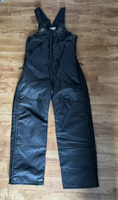 Mustang Ice Rider Snowmobile Bib Pants MP4231 Men's Medium M Black BUOYANT