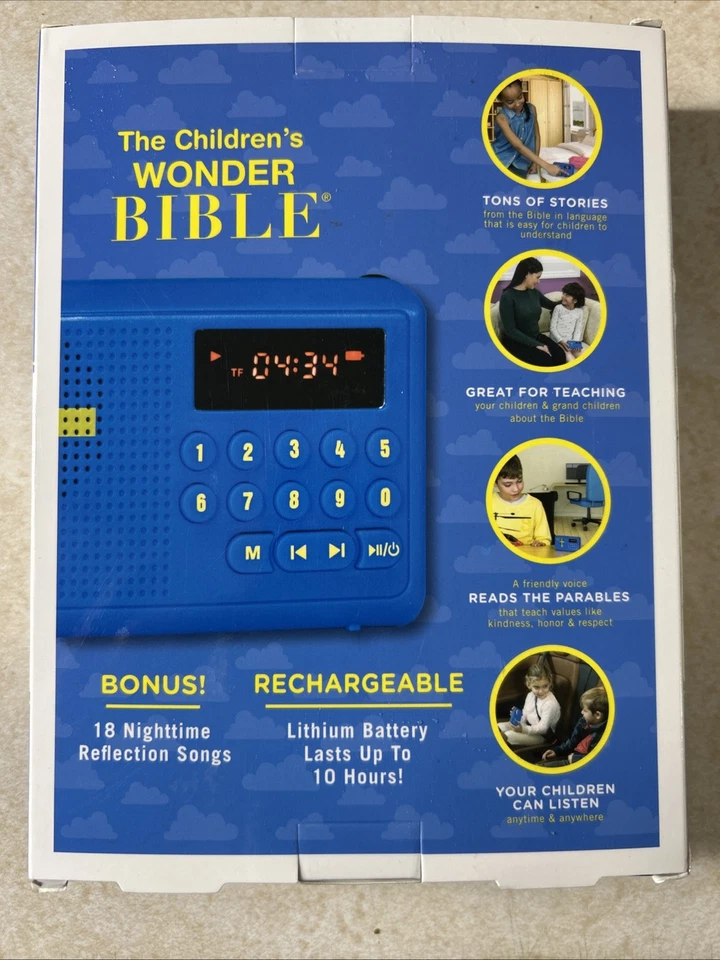 Brand New~ The Children’s Wonder Bible 500 Stories 30 Songs 18 Nighttime Songs - Image 2 of 4