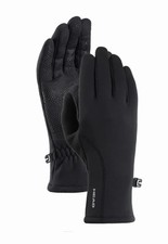 HEAD Women s Touchscreen Running Gloves Black Sensatec Warm Stretch Select Size