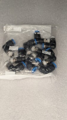 10 x Festo 153046 Qsl-1/8-6 Steckverschraubung L-Verschraubung, 90°