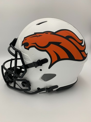 CASCO AUTÉNTICO PEYTON MANNING FIRMADO/AUTO'D BRONCOS AUTÉNTICO ECLIPSE LUNAR - FANÁTICOS - Imagen 4 de 7