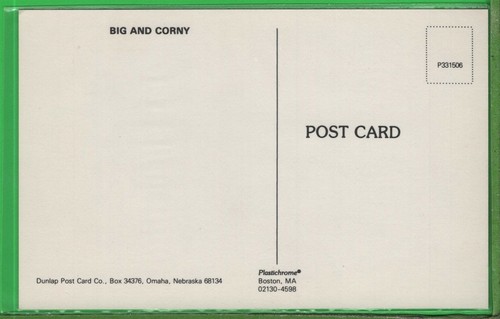 Vintage Exaggeration Tall Tale Postcard Iowa IA Where you can hear Corn Grow - Picture 2 of 4