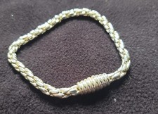 Emma Page Jewellery - Rhodium Ambrosia Bracelet with magnetic clip