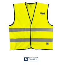 Buffalo Outdoors® Workwear Class 2 Hi Vis Reflective Safety Work Vest