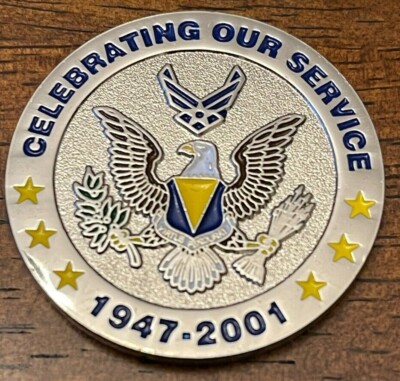 54th Birthday Challenge Coin 86th Airlift Wing Ramstein AB September 2001