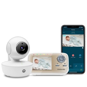 video baby monitor with 2 parent units