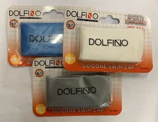 4 Pack Assorted Dolfino Swim Cap