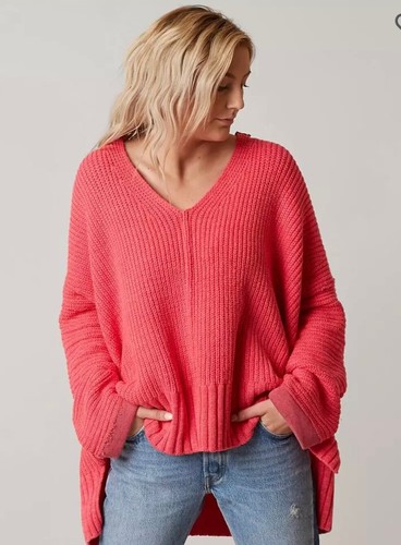 Free People Take Me Places Oversized V 
