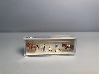 Preiser | 79184 Hobbyreiter 5 Figuren Spur N 1:160 Bemalt | Neu #A3