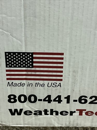 W273 WeatherTech Brand All-Weather Floor Mats for 2011-2019-Ford Taurus 2nd Row - Bild 7 von 8