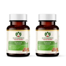 4X Maharishi Ayurveda Organic Guggul 60 tablets each bottle USPS