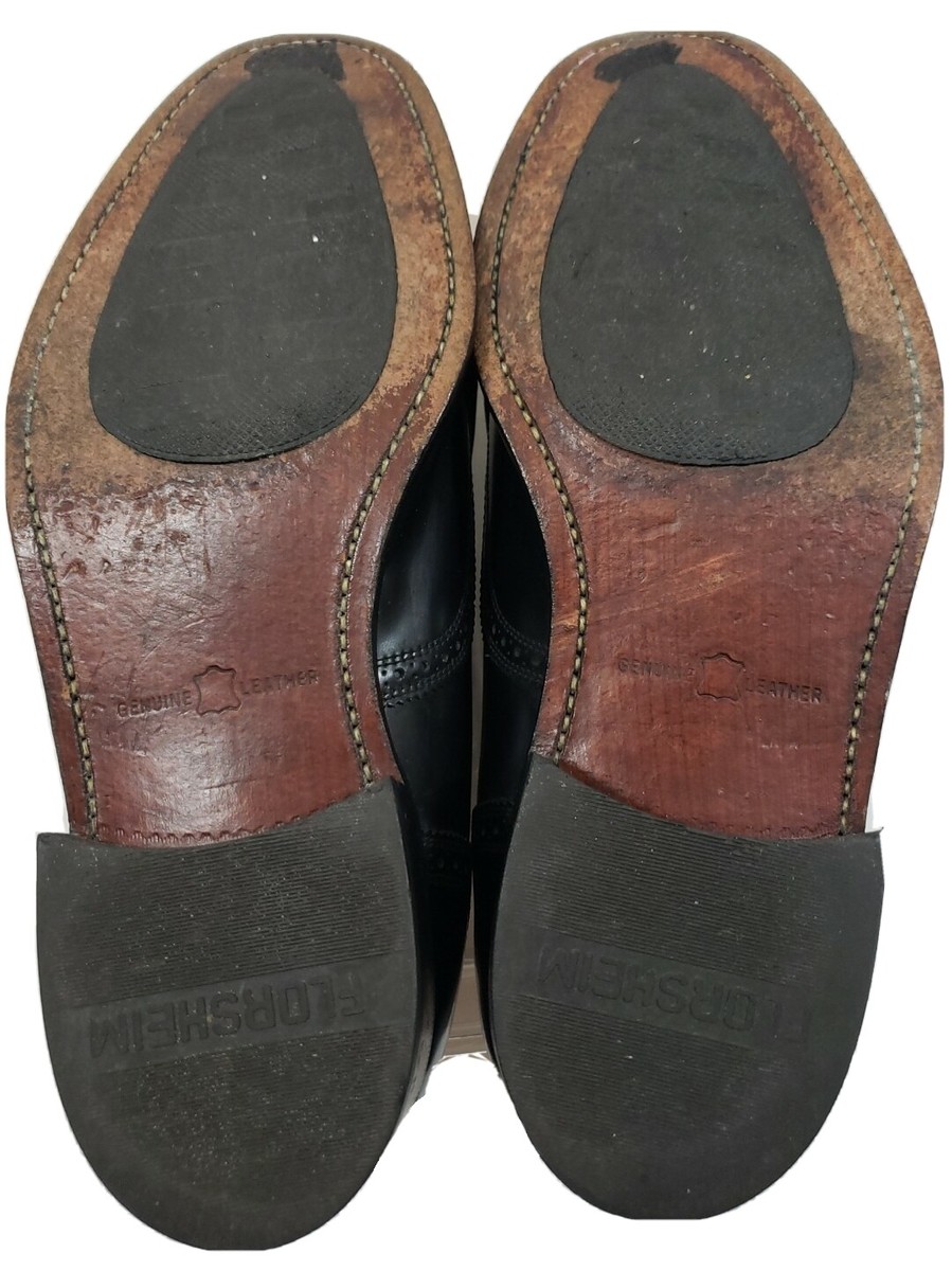 Florsheim Black Tassel Slip-On Dress Loafer Shoes Men display picture 1