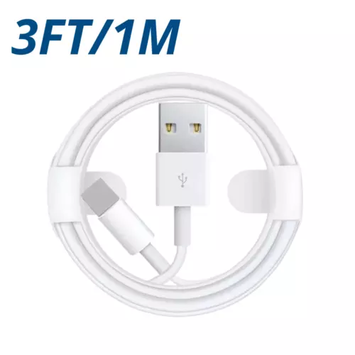 USB Charger Cable Cord For Apple iPhone 6 7 8 X XR 11 12 13 14 Pro Max Wholesale - Picture 1 of 15