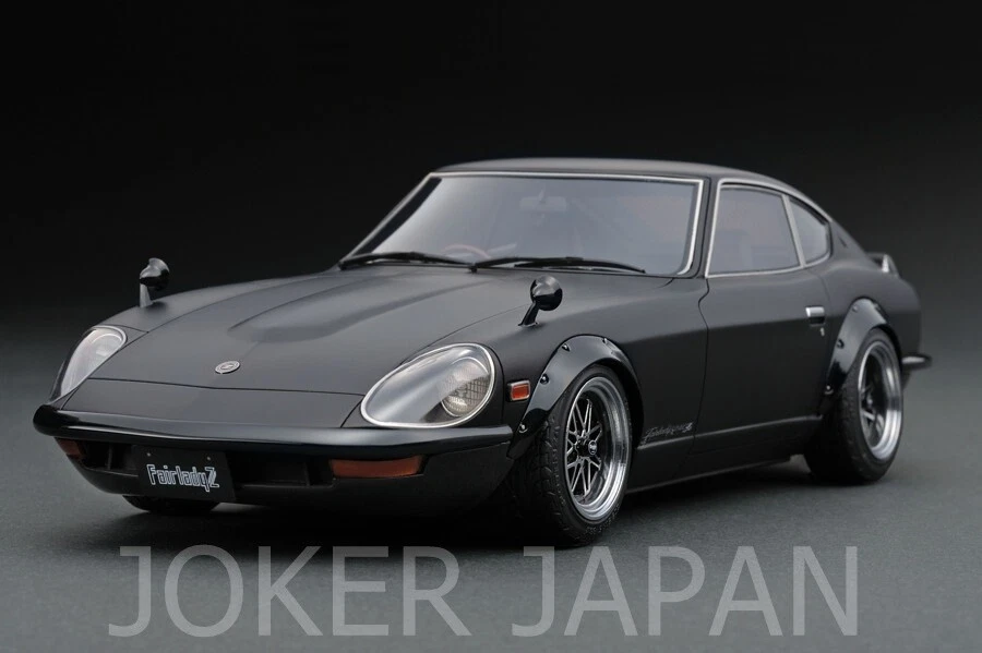 Ignition Model IG0251 1/18 Nissan Fairlady Z-G (HS30) Matt Black