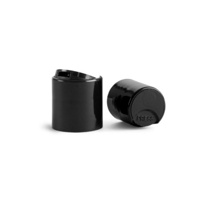 24-410 Black Disc Cap Top Closure (24 PACK)
