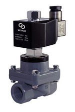 1/2" Normally Open Anti Corrosion CPVC Electric Solenoid Valve 110V AC