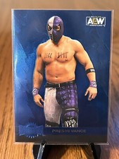 Preston Vance 2022 SkyBox Metal Universe AEW Blue WRESTLING #126