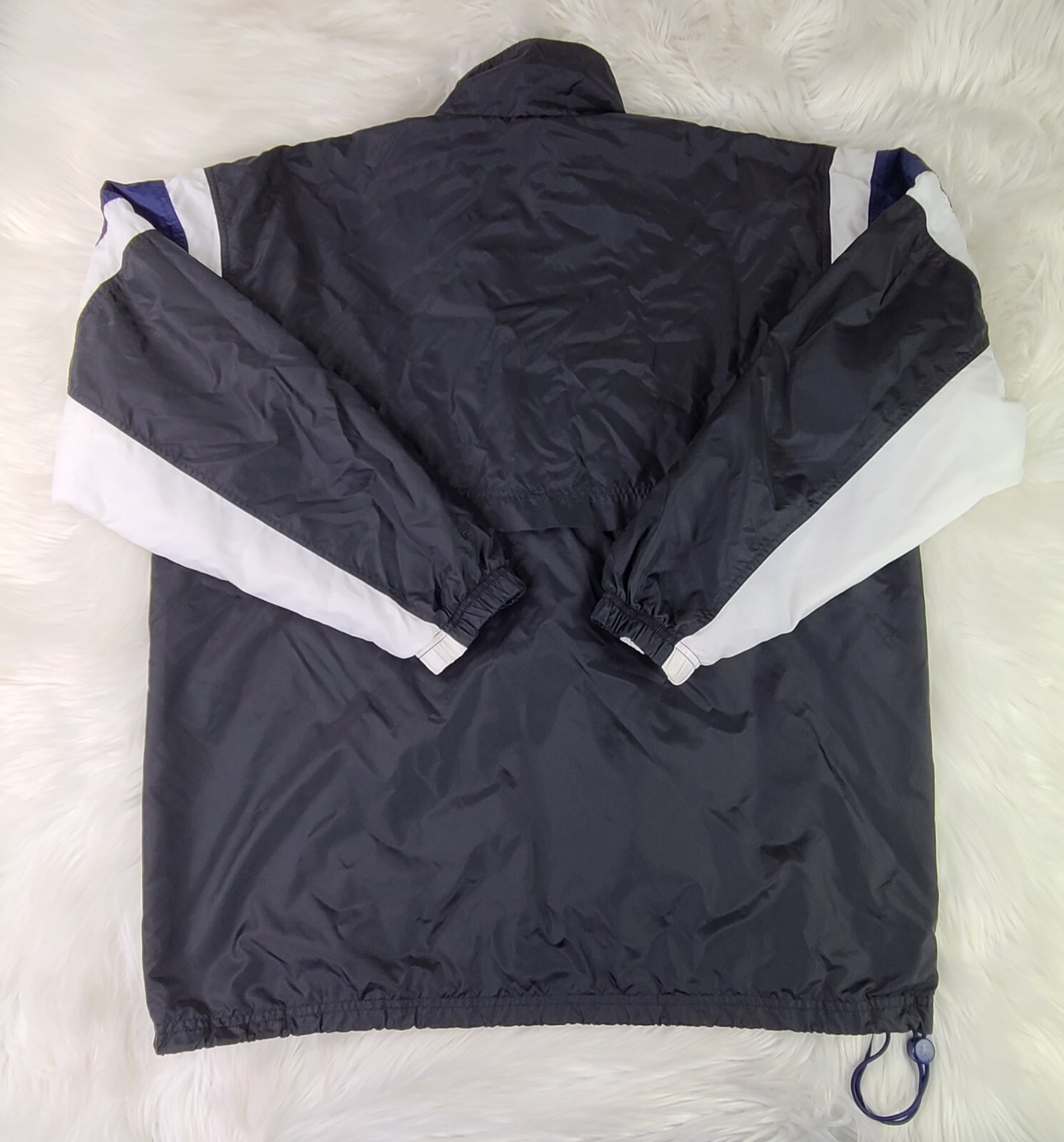 Giacca frangivento vintage Fila cerniera intera uomo taglia (L) nylon cerniera intera