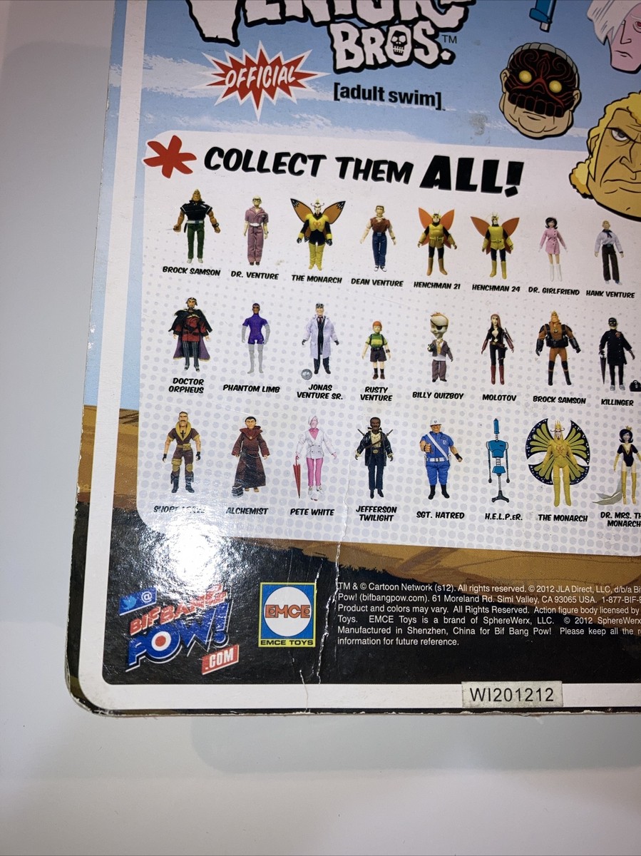Bif Bang Pow! Adult Swim THE VENTURE BROS. *BROCK SAMSON* (NEW