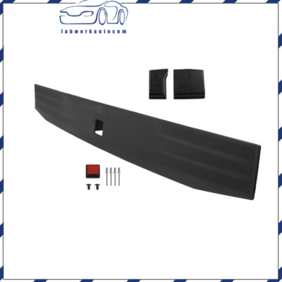Tailgate Step Pad Top Center Flex Molding Trim Kit Fit For Ford F-150 21-23
