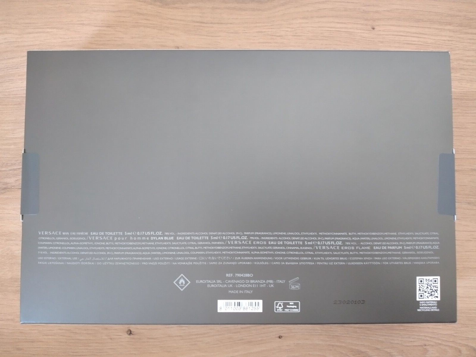 VERSACE Man Eau de Toilette Miniatur Set Parfüm Miniaturen NEU & OVP eBay