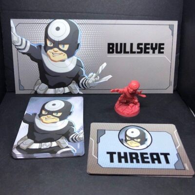 CMON - Marvel United - Kickstarter Exclusive Villain - Bullseye - Figure & Cards