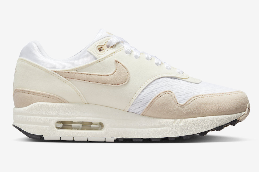 Women's Nike Air Max 1 Pale Ivory White Sanddrift Beige DZ2628-101