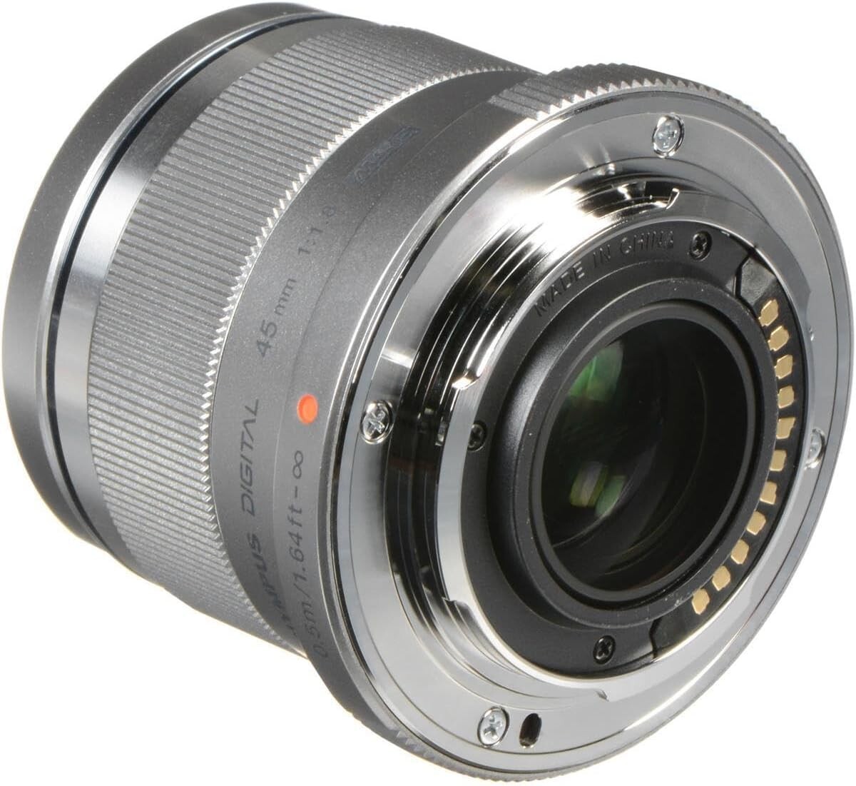 OLYMPUS Single Focus Lens M.ZUIKO DIGITAL 45mm F1.8 Silver